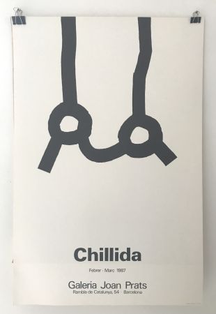 Plakat Chillida - Galeria Joan Prats