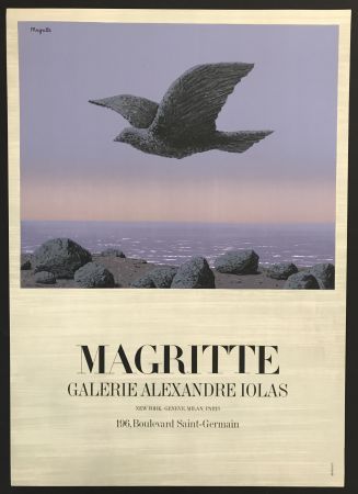 Lithographie Magritte - Galerie Alexandre Iolas