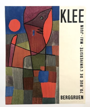 Plakat Klee - Galerie Berggruen