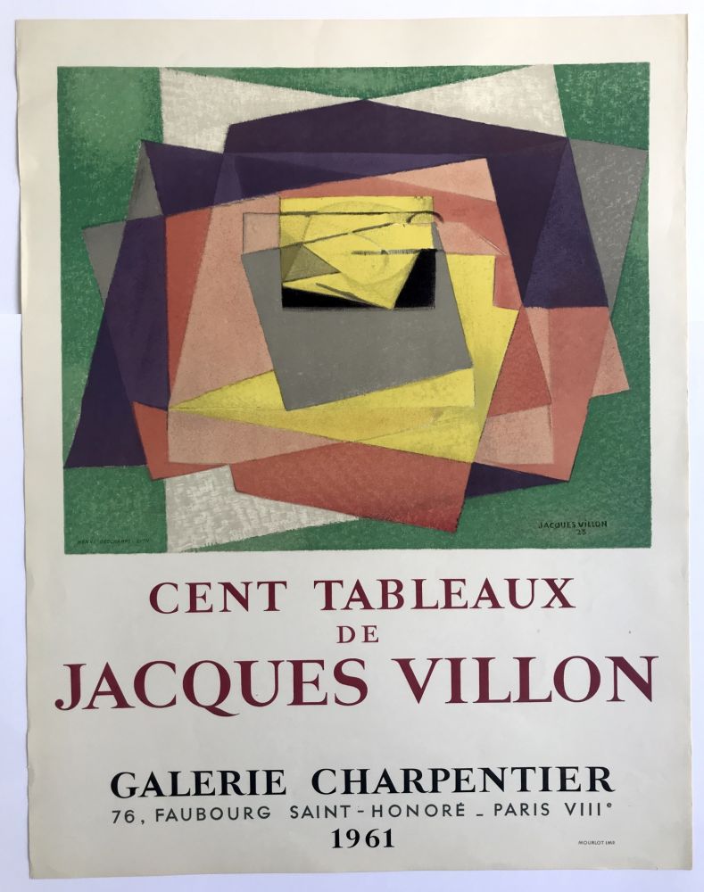 Plakat Villon - Galerie Charpentier