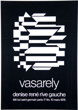 Siebdruck Vasarely - Galerie Denise Rene