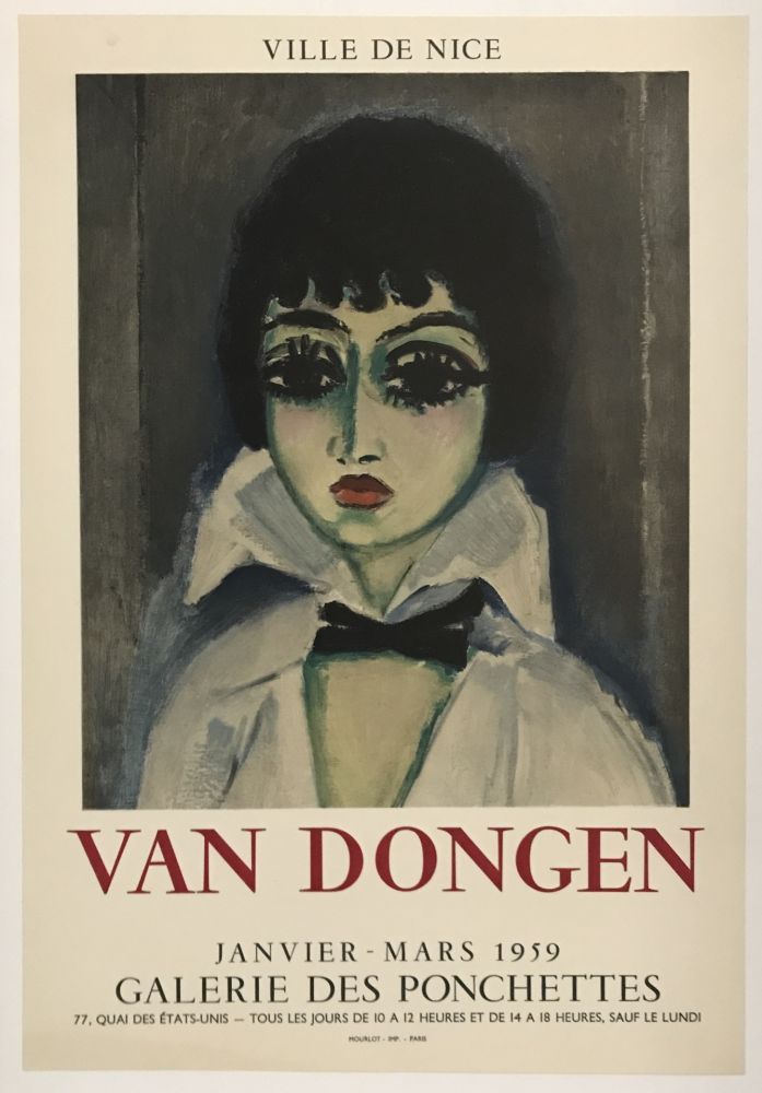 Lithographie Van Dongen - Galerie des Ponchettes