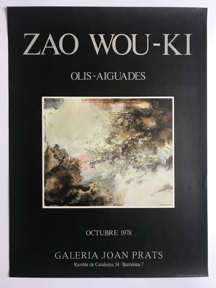 Plakat Zao - Galerie Joan Prats