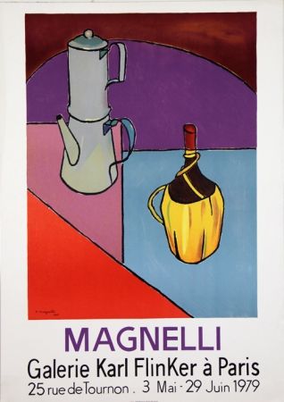 Lithographie Magnelli - Galerie Karl Flinker 