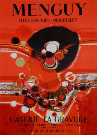 Lithographie Menguy - Galerie La Gravure