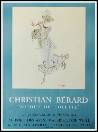 Plakat Berard - GALERIE LUCIE WEILL - ATOUR DE COLETTE