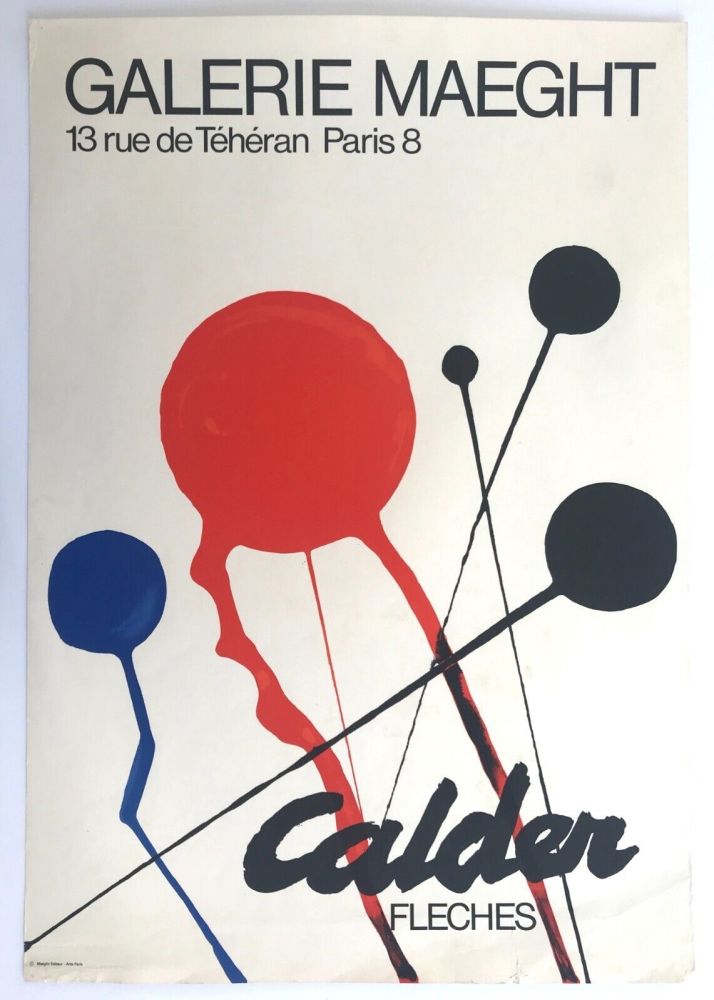 Plakat Calder - Galerie Maeght