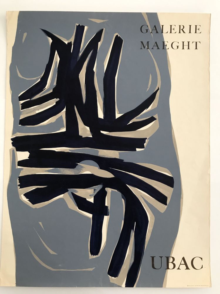 Plakat Ubac - Galerie Maeght