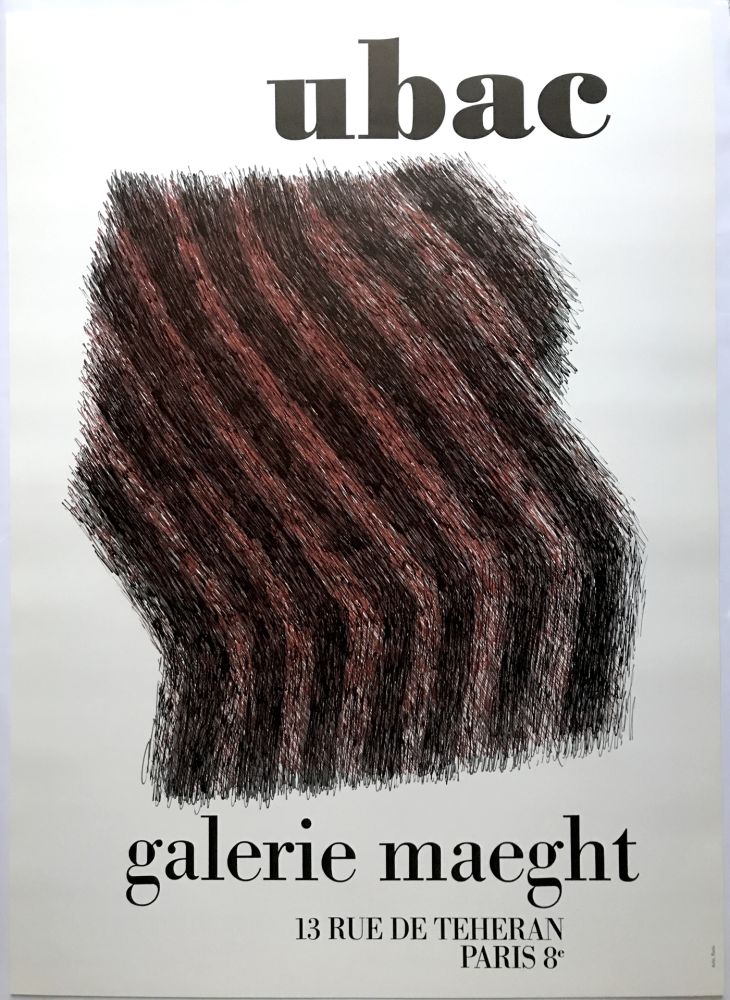 Plakat Ubac - Galerie Maeght