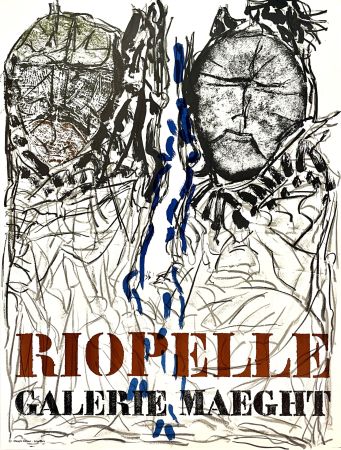 Plakat Riopelle - Galerie Maeght