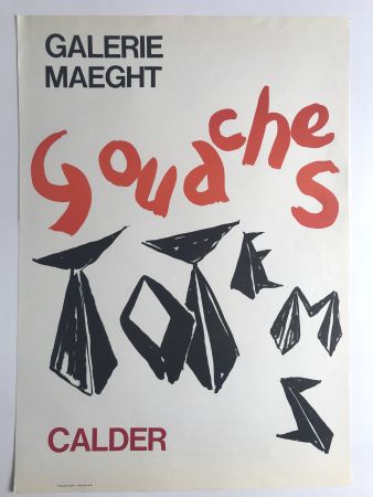 Plakat Calder - Galerie Maeght