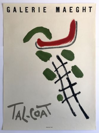 Plakat Tal Coat - Galerie Maeght