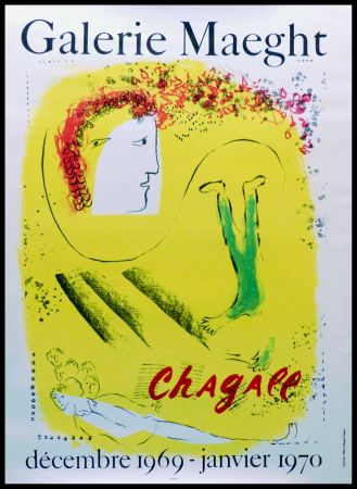 Lithographie Chagall - Galerie MAEGHT - CHAGALL