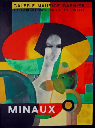 Lithographie Minaux - Galerie Maurice Garnier