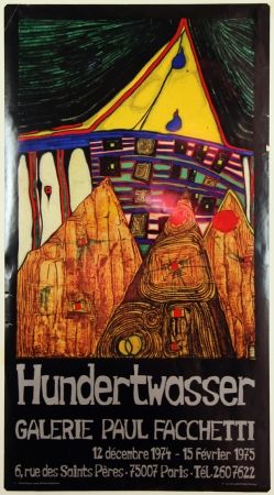 Offset Hundertwasser - Galerie Paul Facchetti