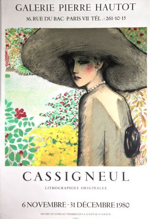 Lithographie Cassigneul  - Galerie Pierre Hautot