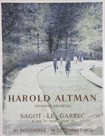 Lithographie Altman - Galerie Sagot Le Garrec