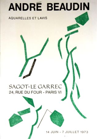 Lithographie Beaudin - Galerie Sagot le Garrec