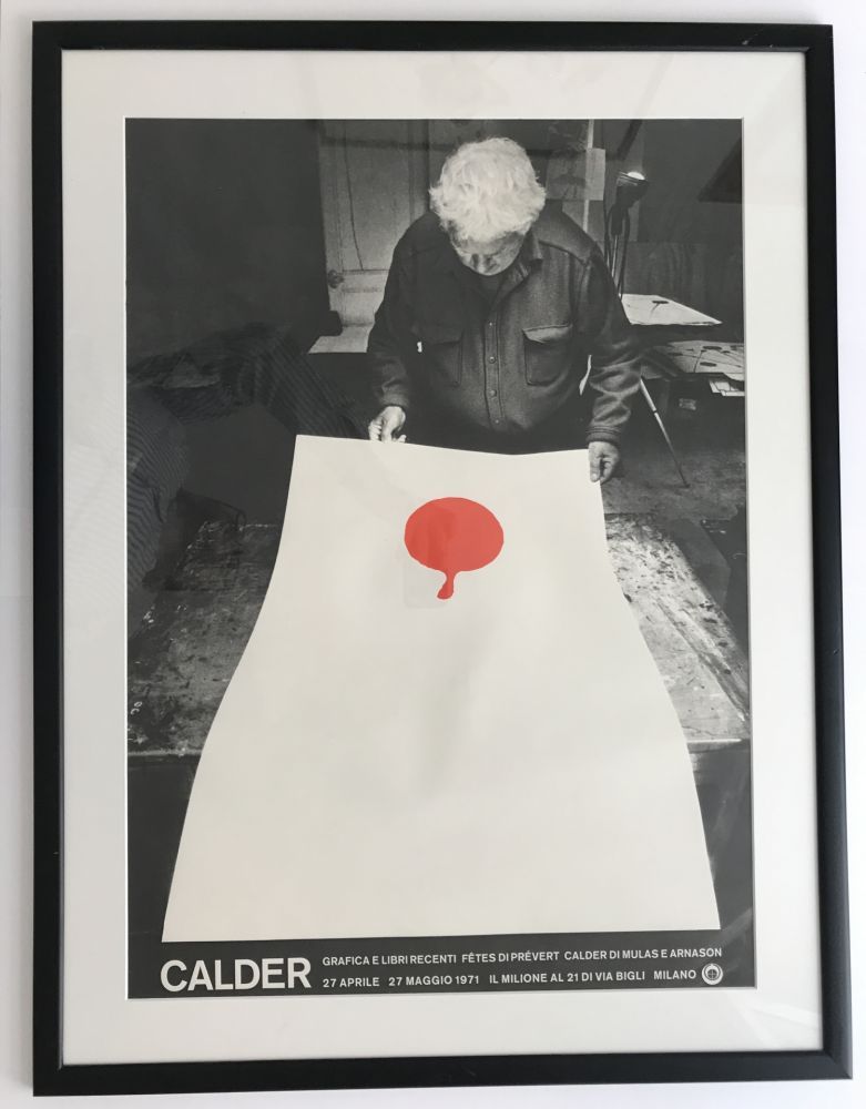 Plakat Calder - Galleria Il Milione di Milano