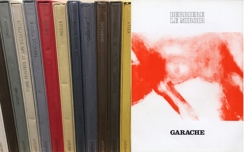 Illustriertes Buch Garache - GARACHE. DERRIÈRE LE MIROIR N°222. Février 1977. TIRAGE DE LUXE SIGNÉ..
