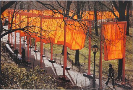 Plakat Christo - Gates and Orange Curtains : Central Park New York, 2005