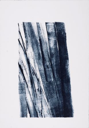 Lithographie Hartung - Gedanken (#6), 1987