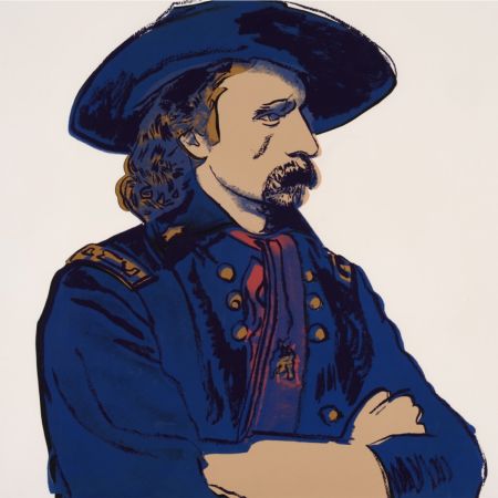 Siebdruck Warhol - General Custer [Unique] (FS IIB.379)