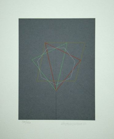 Siebdruck Erber - Geometric Composition