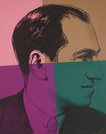 Siebdruck Warhol - George Gershwin