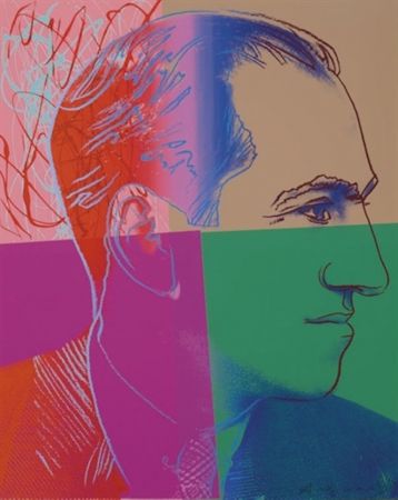 Siebdruck Warhol - George Gershwin 231 by Andy Warhol