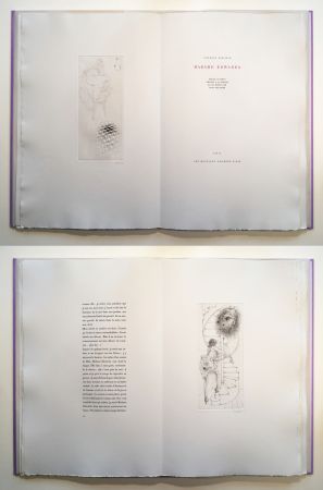 Illustriertes Buch Bellmer - Georges Bataille : Madame Edwarda. 12 gravures originales signées (1965).