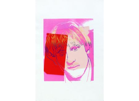 Siebdruck Warhol - Gerard Depardieu