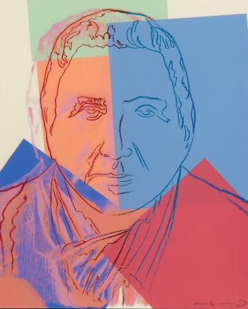 Siebdruck Warhol - Gertrude Stein (FS II.227) 