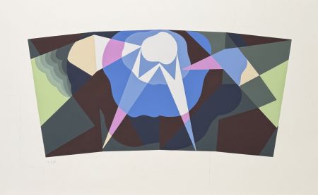 Siebdruck Balla - Giacomo Balla (1871–1958) - Balla futurista - Colour screen printing on paper - 1914