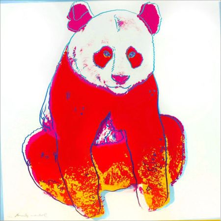 Siebdruck Warhol - Giant Panda (FS II.295)