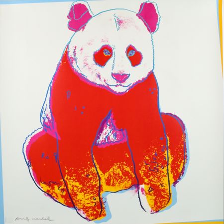 Siebdruck Warhol - Giant Panda (FS II.295)