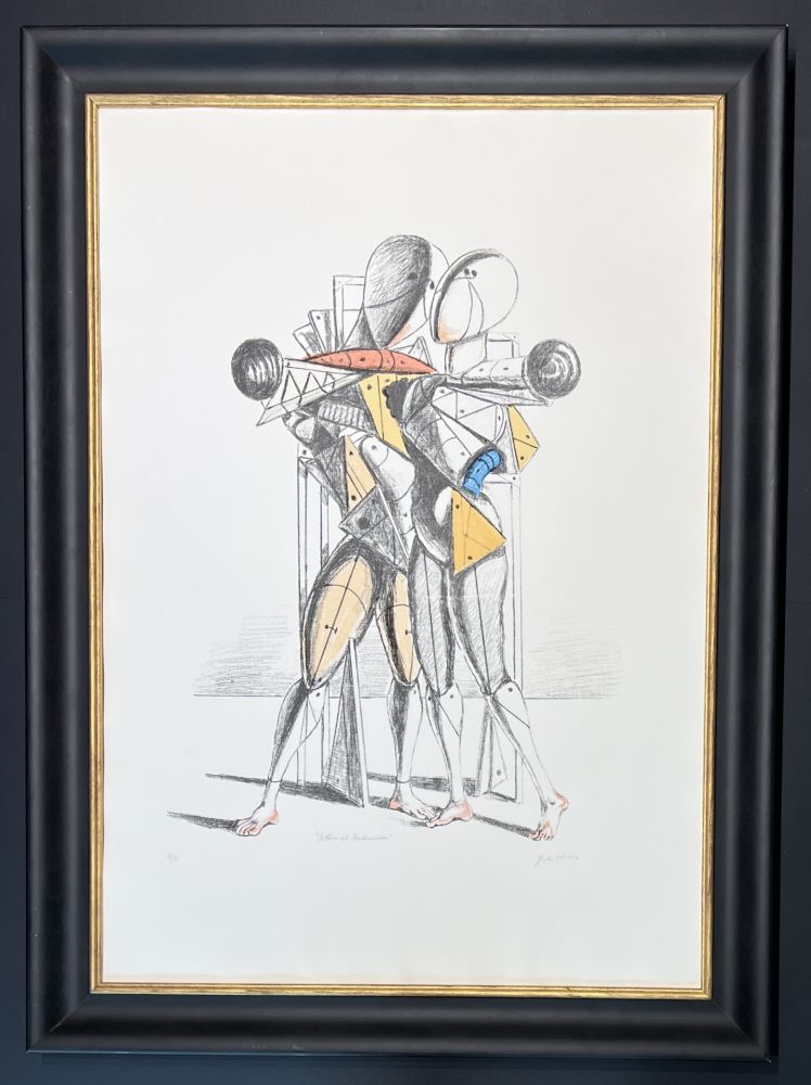 Lithographie De Chirico - Giorgio de Chirico (1888–1978) - Coloured lithograph on paper - 1970