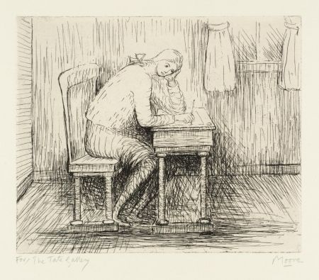 Stich Moore - Girl Doing Homework I