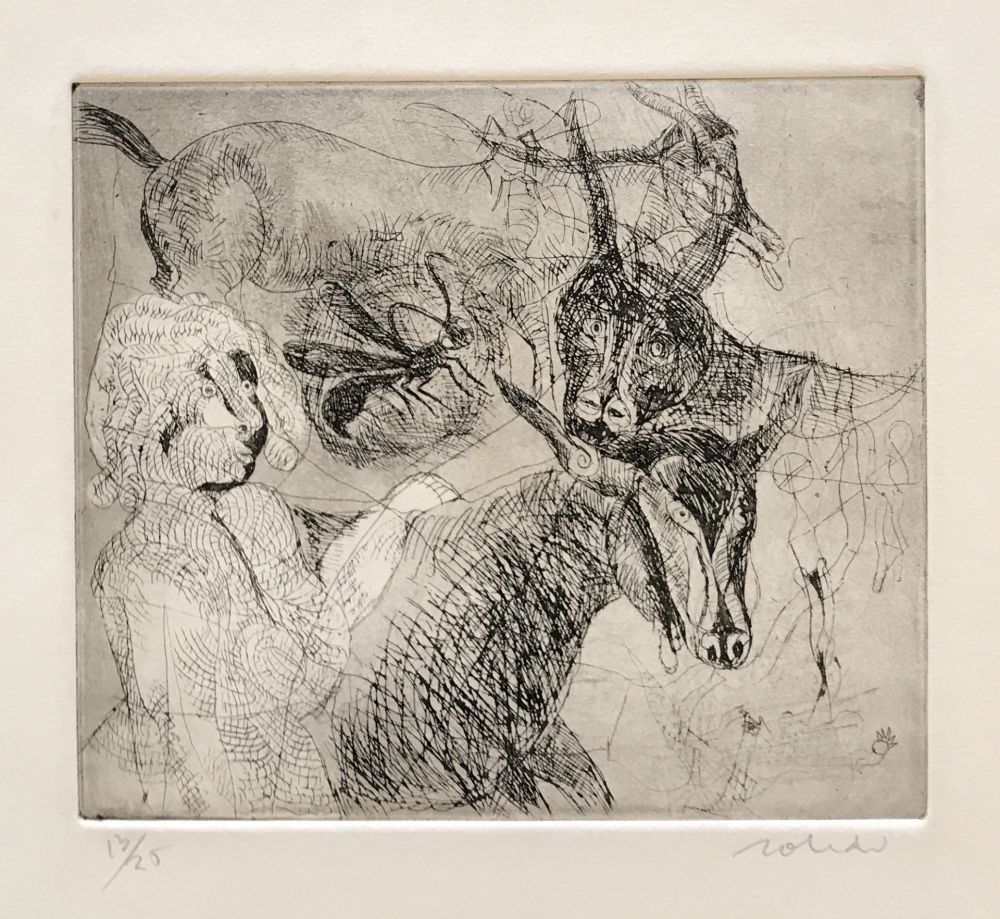 Stich Toledo - Goats with Woman