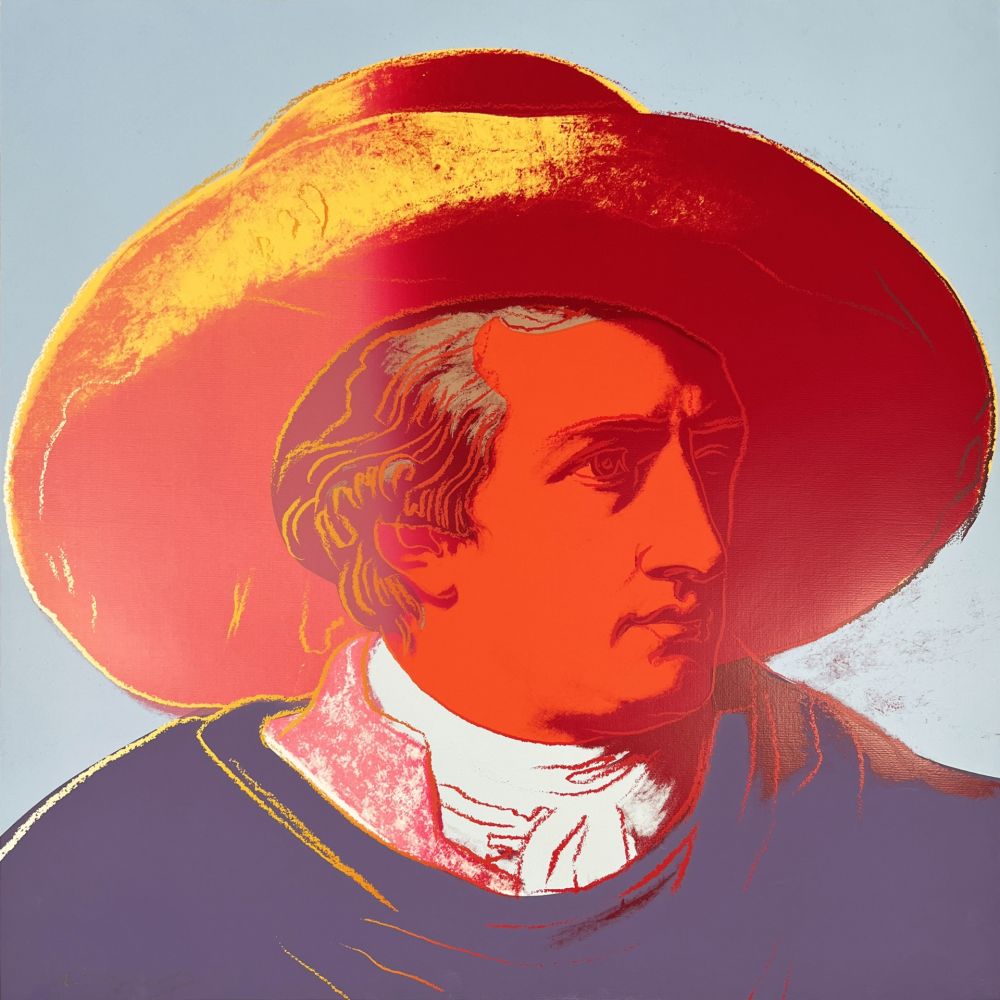 Siebdruck Warhol - Goethe II.271