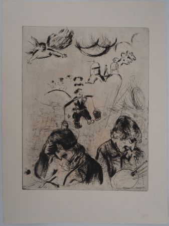 Stich Chagall - Gogol et Chagall