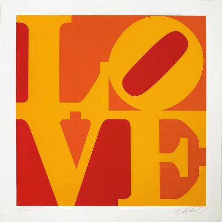 Siebdruck Indiana - Golden Love