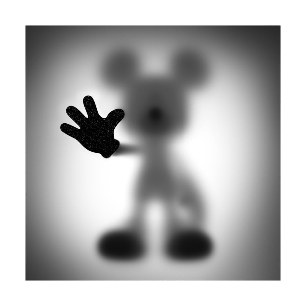 Digitale Druckgrafik Burdon - Gone Mickey