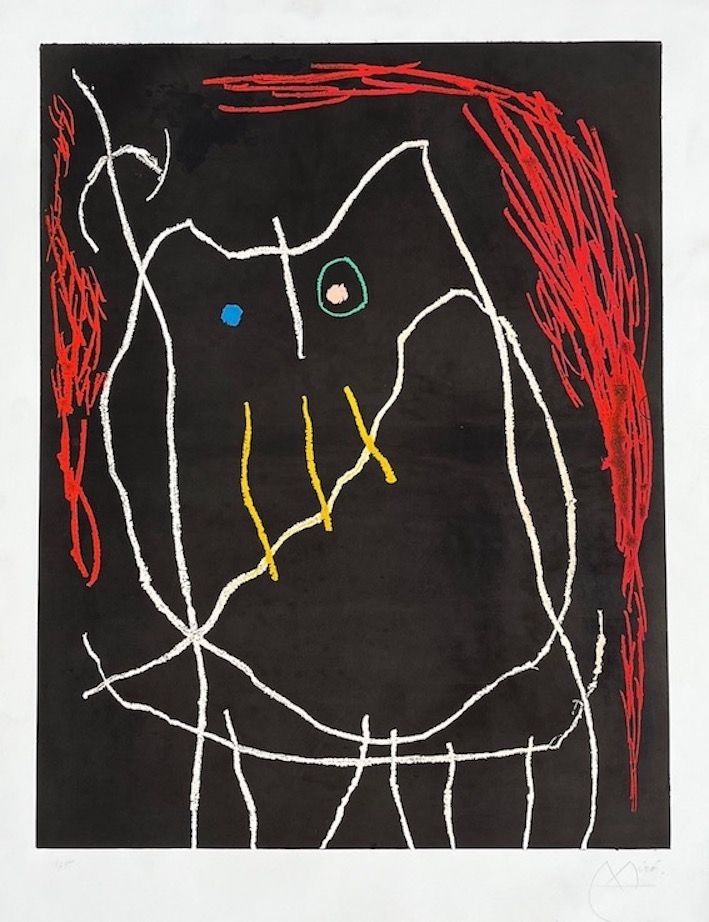 Radierung Miró - Grand Duke II