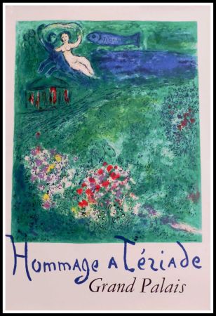 Plakat Chagall - GRAND PALAIS HOMMAGE A TERIADE
