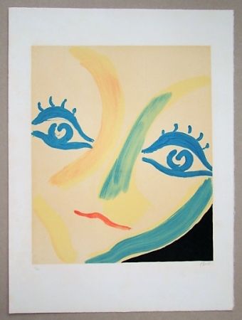 Lithographie Guidi - Grande Volto