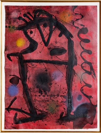 Stich Miró -  Grans Rupestres VIIm/ Large Cave Paintings VII