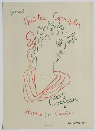 Lithographie Cocteau - Grasset Theatre Complet