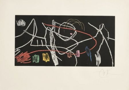 Radierung Und Aquatinta Miró - Gravures Pour Une Exposition