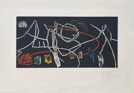 Radierung Und Aquatinta Miró - Gravures pour une exposition 